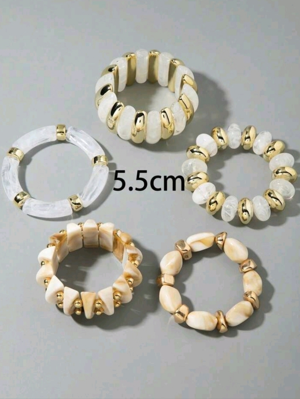 Set Of 5 Bracelets - Picture 3 of 4